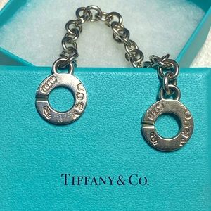 Tiffany & Co. 1837 silver circle clasp bracelet.
